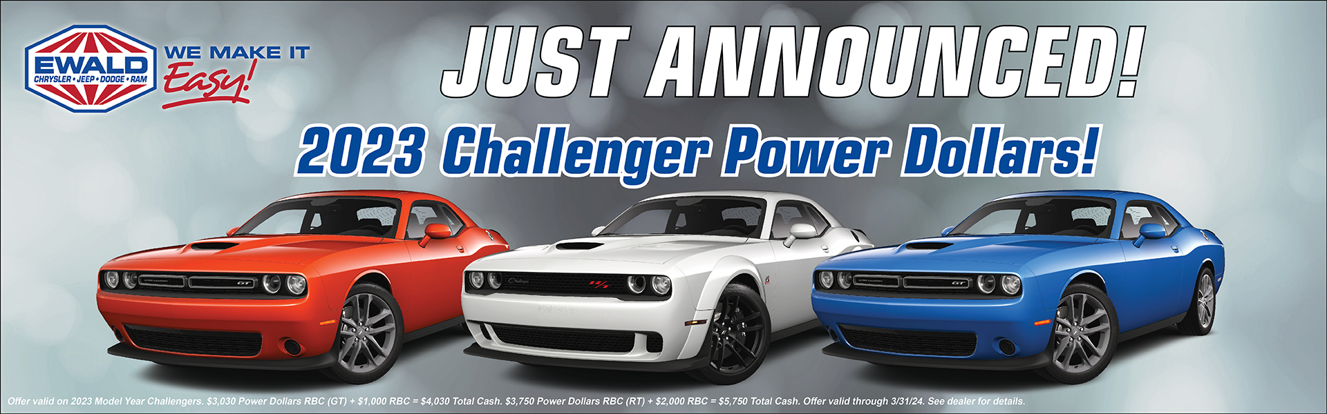 Dodge Challenger Power Dollars