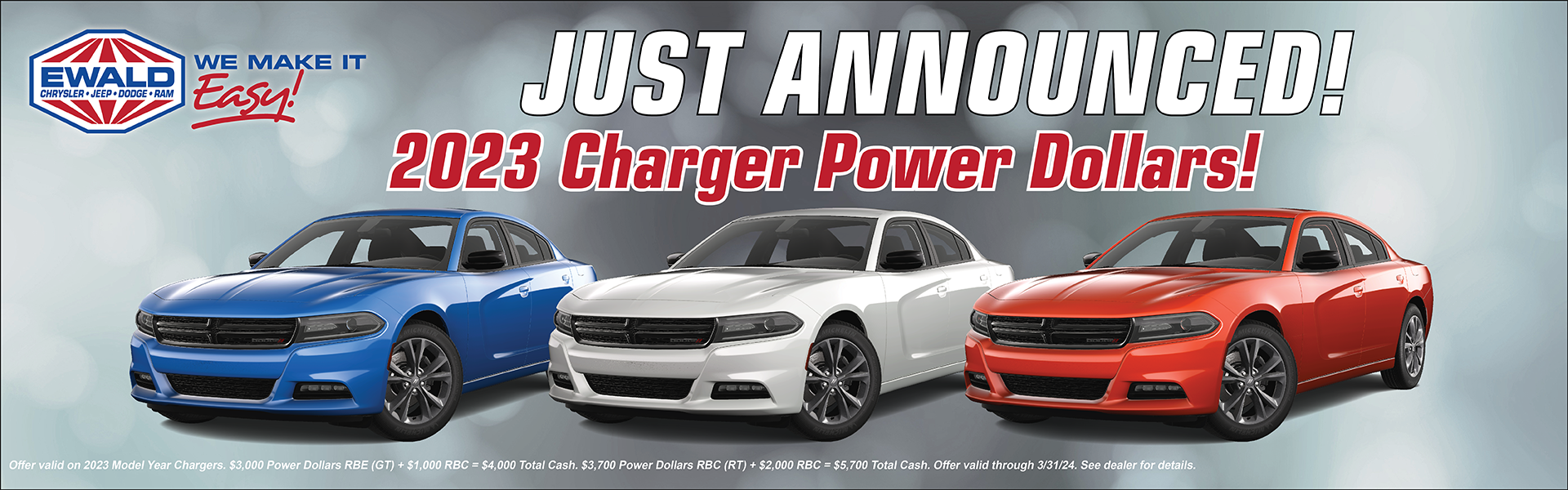 Dodge Charger Power Dollars